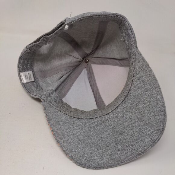OTF Strapback Hat Gray One Size Adjustable Lightweight Breathable 6 Panel - Picture 6 of 8